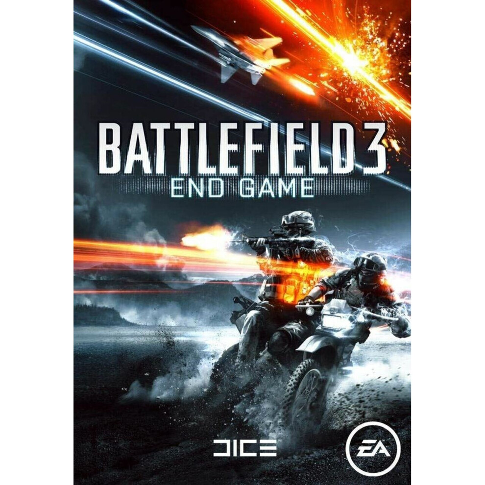 Battlefield 3: End Game Expansion French / Dutch Packaging - All Lang In Game for Windows PC Video Game