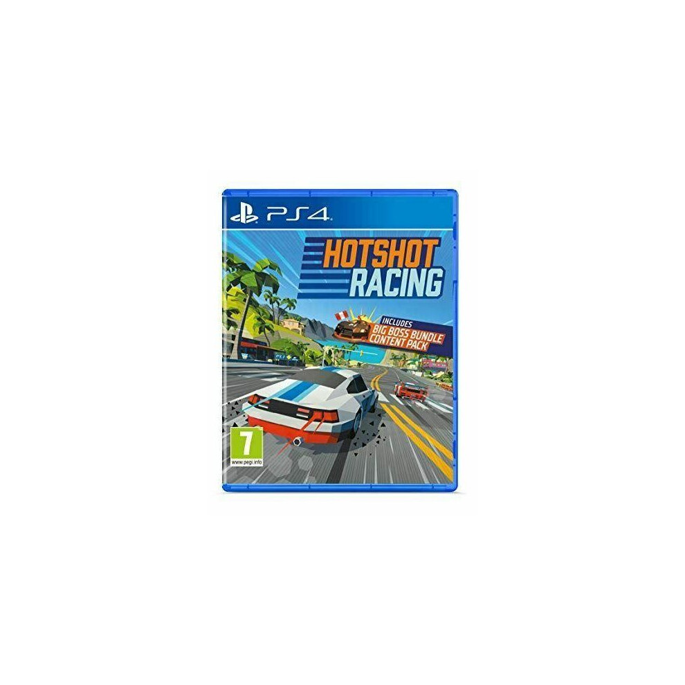 Hotshot Racing for Sony Playstation 4 PS4 Video Game