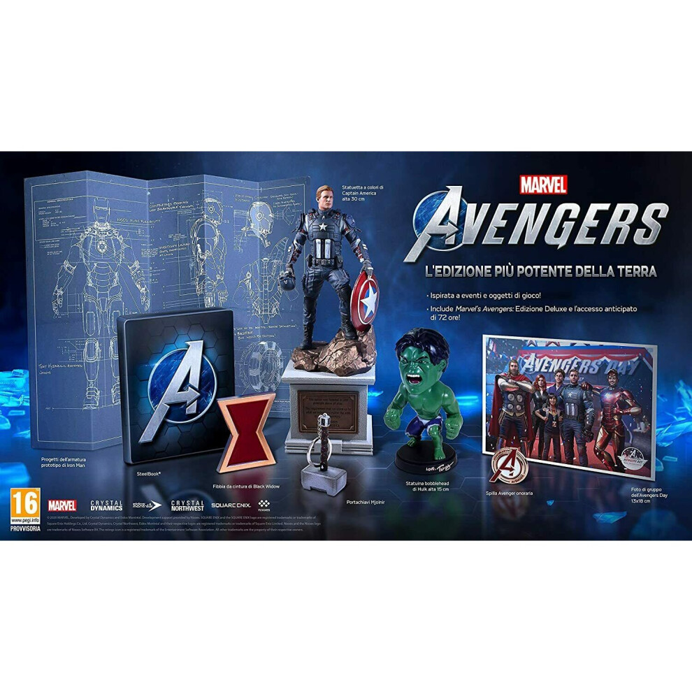 Marvel Avengers - Earth's Mightiest Edition For Sony Playstation 4 Ps4 Video Game 5021290086661