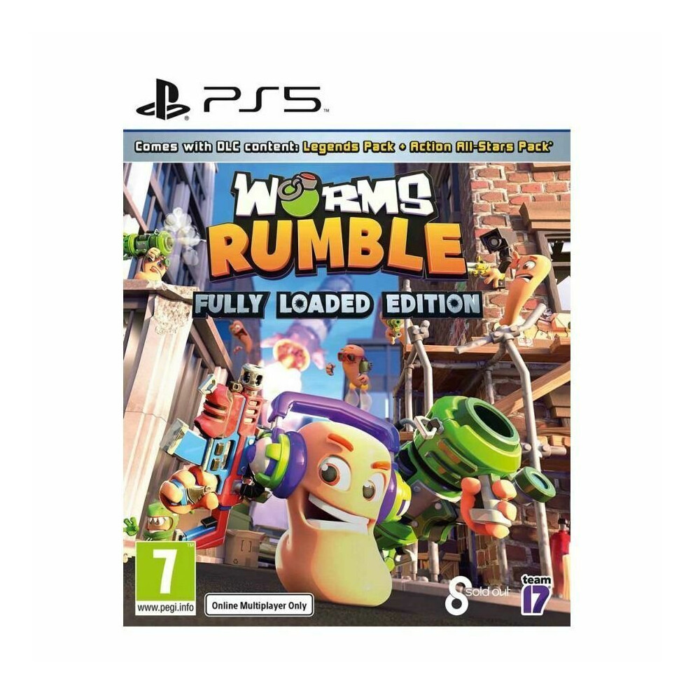 Worms Rumble - Fully Loaded Edition For Sony Playstation 5 Ps5 Video Game 5056208809377