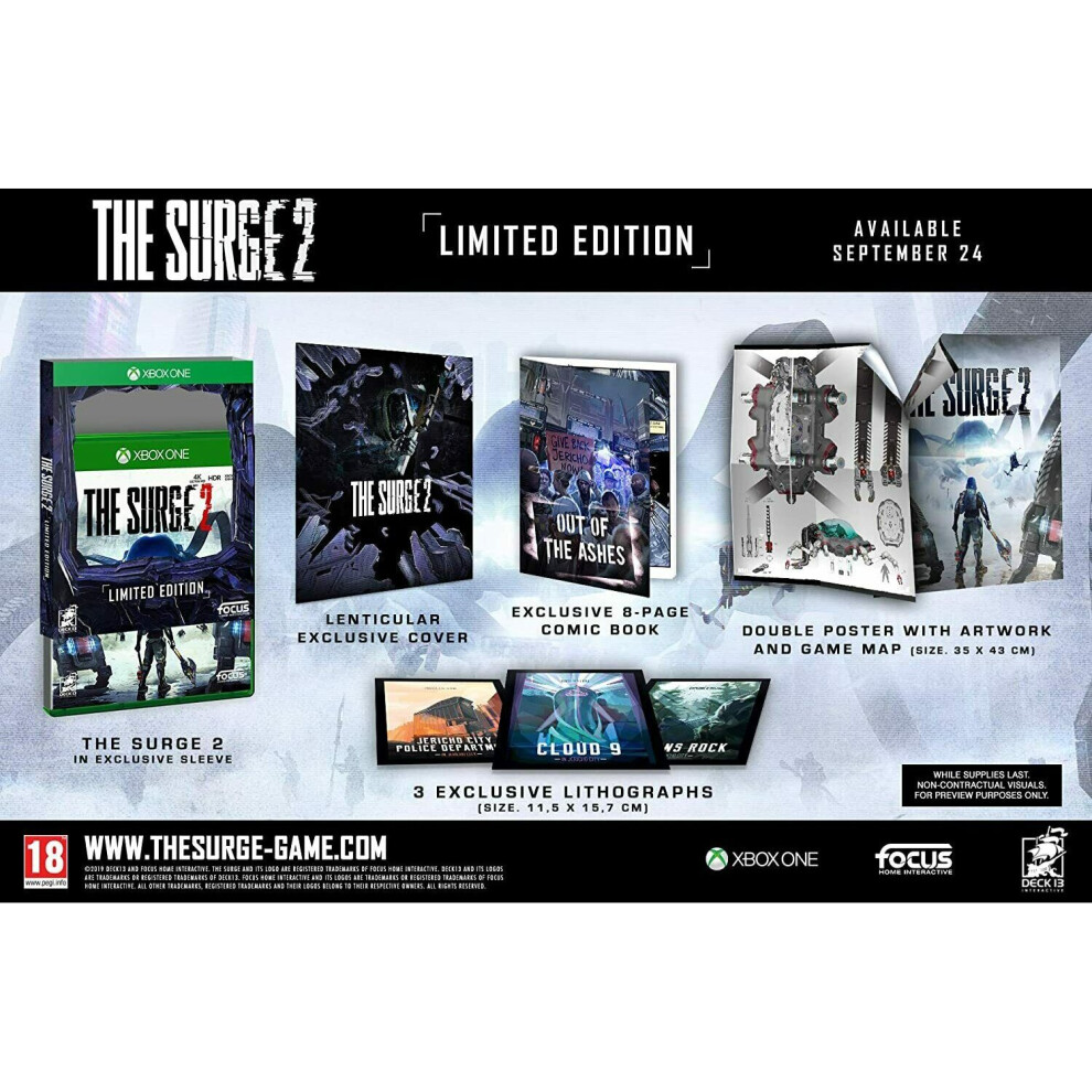 The Surge 2 - Limited Edition for Microsoft Xbox One Video Game