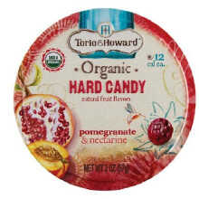 Torie & Howard, Bio Hartbonbons, Granatapfel & Nektarine, 2 Unzen (57 g)