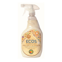 Earth Friendly Products, Ecos, Polimento de Mobiliário + Limpeza, Laranja, 22 fl oz (650 ml)