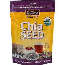 Nutiva, Ökologikus Chia Mag, 12 oz (340 g)
