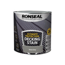 Ronseal Ultimate Protection Decking Stain Stone Grey 2.5 litre 39121