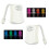 Toilet Night Light 2PK Motion Sensor Bowl Light Bathroom 8 Colours 2