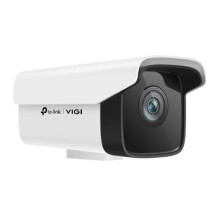 TP-LINK (VIGI C300HP-6) 3MP Outdoor Bullet Network Security Camera w/ 6mm Lens, PoE/12V DC, Smart Detection, Smart IR, WDR, 3D DNR, Night Vision, H.26