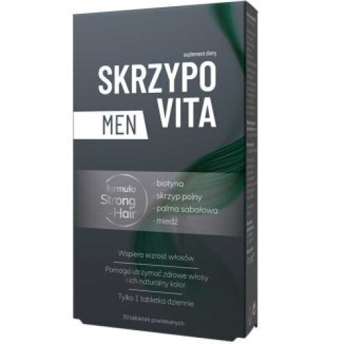 Skrzypo vita Men strong hair formula 30 film-coated tablets on OnBuy