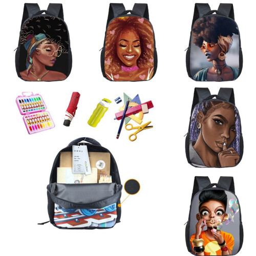 Black princess backpack sale