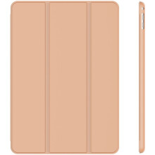 (Gold, iPad Pro 10.5 / Air 3) Ultra Thin Magnetic Smart Folio Cover + Back Case Light Weight Protective PU Leather Case For Apple iPad Pro 11 inch (2021 / 2020 /2018)