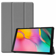 (Grey, iPad Pro 10.5 / Air 3) Ultra Thin Magnetic Smart Folio Cover + Back Case Light Weight Protective PU Leather Case For Apple iPad Pro 11 inch (2021 / 2020 /2018)