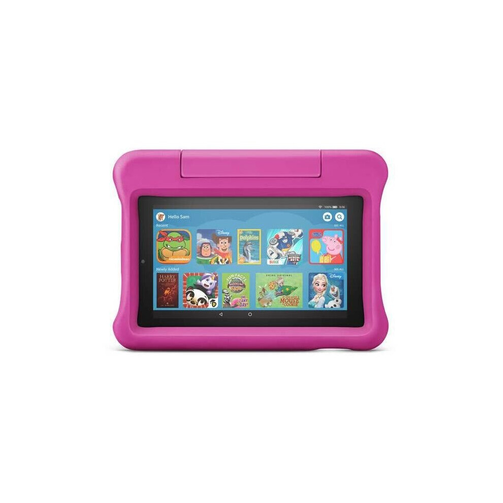 Amazon Fire 7 Kids Edition 16GB 7" Tablet (Ages 3-7) Pink