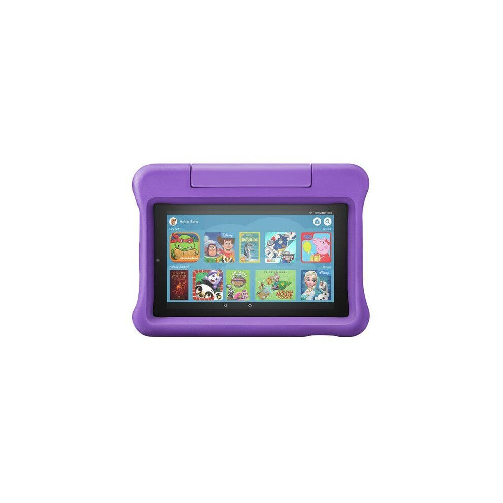 Amazon Fire 7 Kids Edition 16GB 7" Tablet (Ages 3-7) Purple