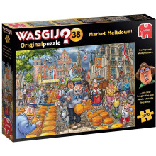 Wasgij Original 38 Market Meltdown! Jigsaw Puzzle (1000 Pieces)