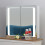 Living And Home Modern LED Bathroom Mirror Cabinet with Shaver Socket Bluetooth 3