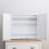 Living And Home Modern LED Bathroom Mirror Cabinet with Shaver Socket Bluetooth 5