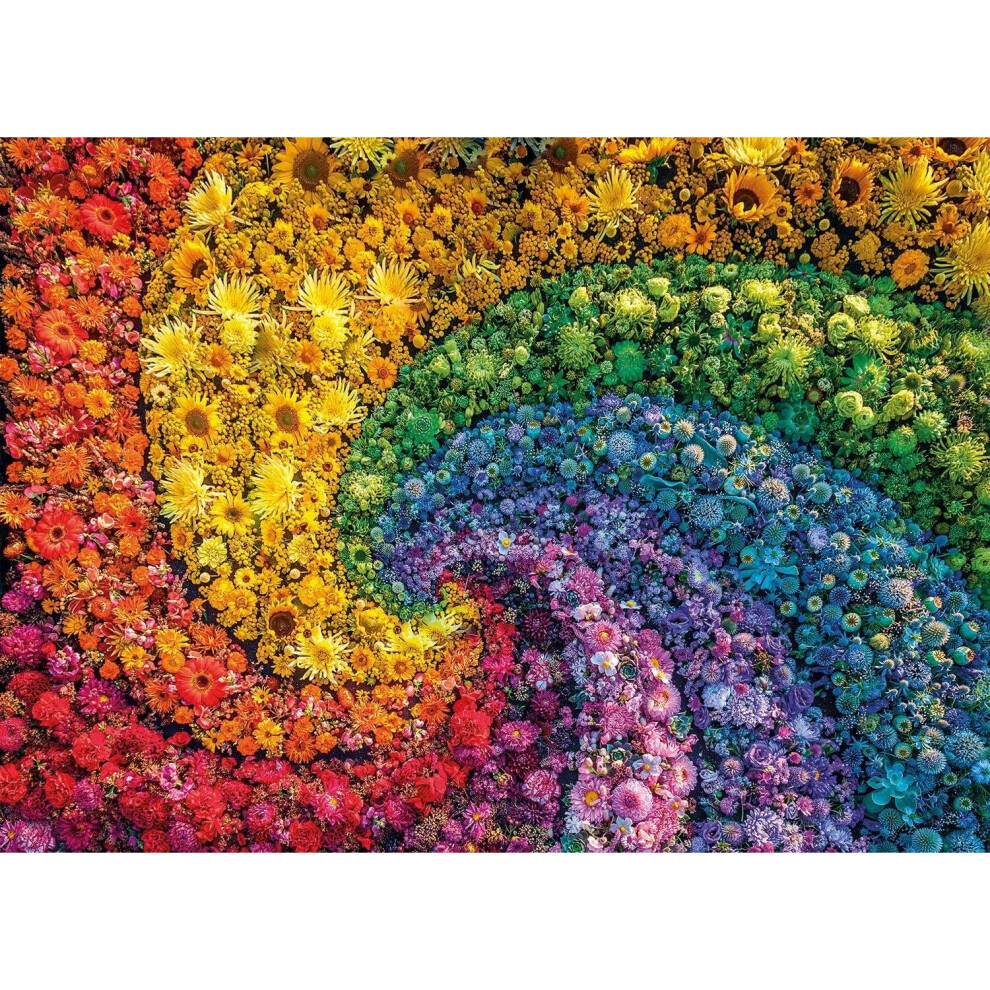 Clementoni Colour Boom Whirl Jigsaw Puzzle (1000 Pieces)