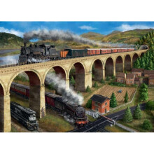 Falcon Deluxe The Viaduct Jigsaw Puzzle (1000 Pieces)