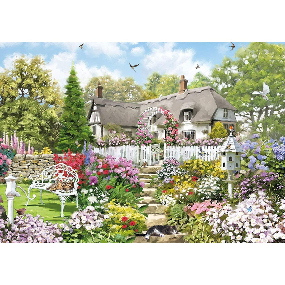 Otter House Country Cottage Jigsaw Puzzle (1000 Pieces)