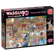 Wasgij Destiny 23 Theme Park Thrills Jigsaw Puzzle (1000 Pieces) (1000 Pieces)