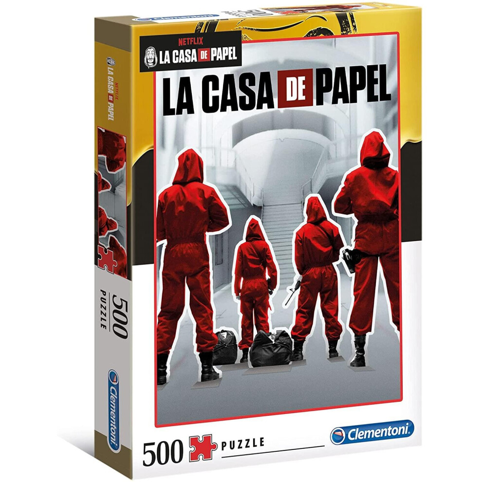 New Clementoni La Casa De Papel 1 (Money Heist) Jigsaw Puzzle (500 Pieces) 35084