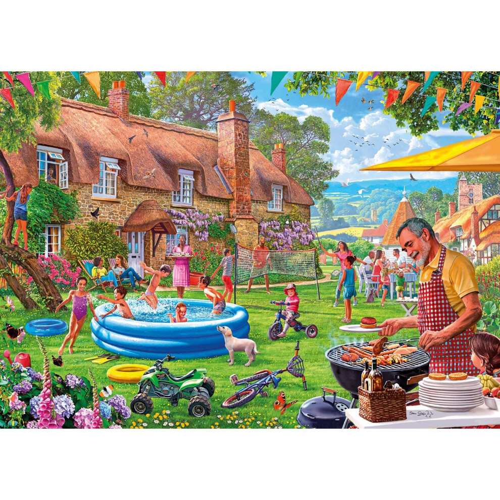 Gibsons Summer Days Jigsaw Puzzle (1000 Pieces)