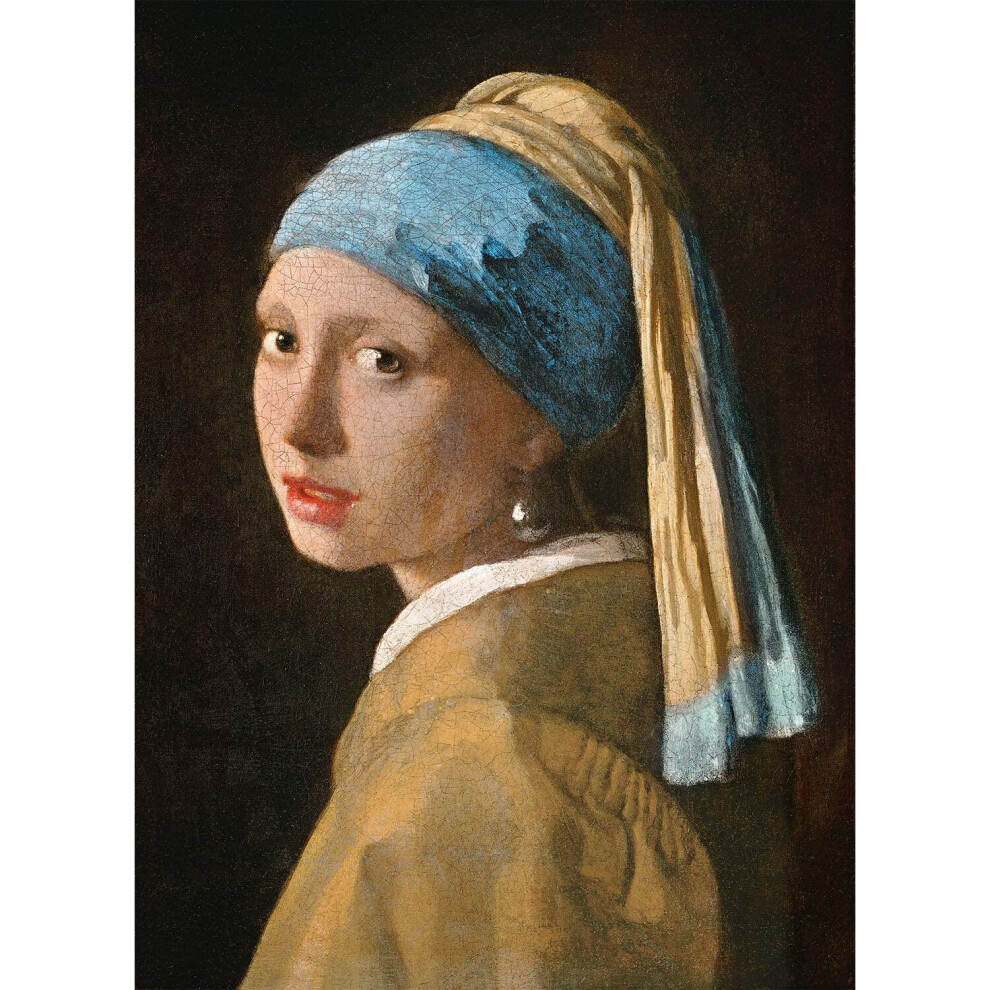 Clementoni Museum The Girl with the Pearl Earring, Vermeer Jigsaw Puzzle (1000 Pieces)