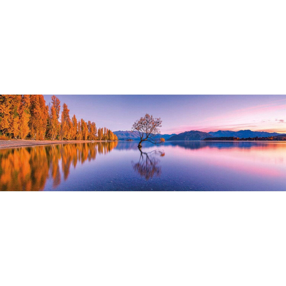 Clementoni Lake Wanaka Tree Panorama High Quality Jigsaw Puzzle (1000 Pieces)