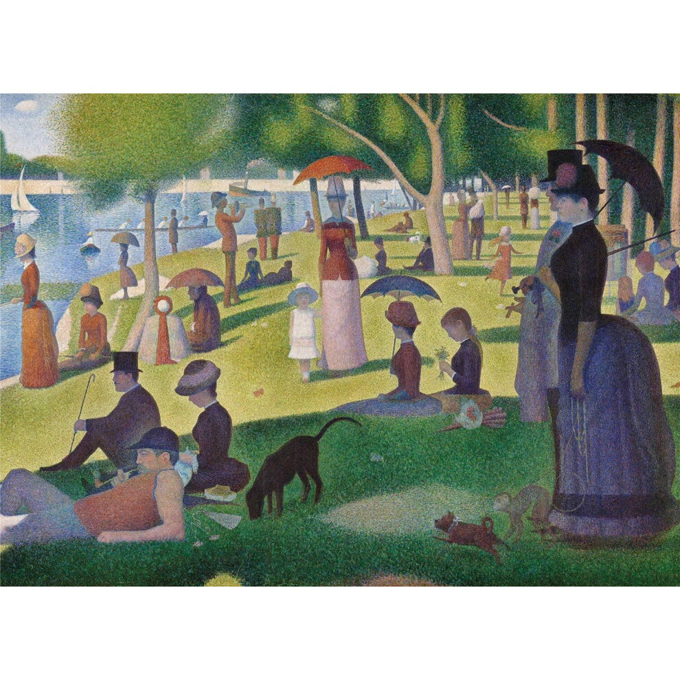 Clementoni Museum Sunday on La Grande Jatte, Seurat Jigsaw Puzzle (1000 Pieces)