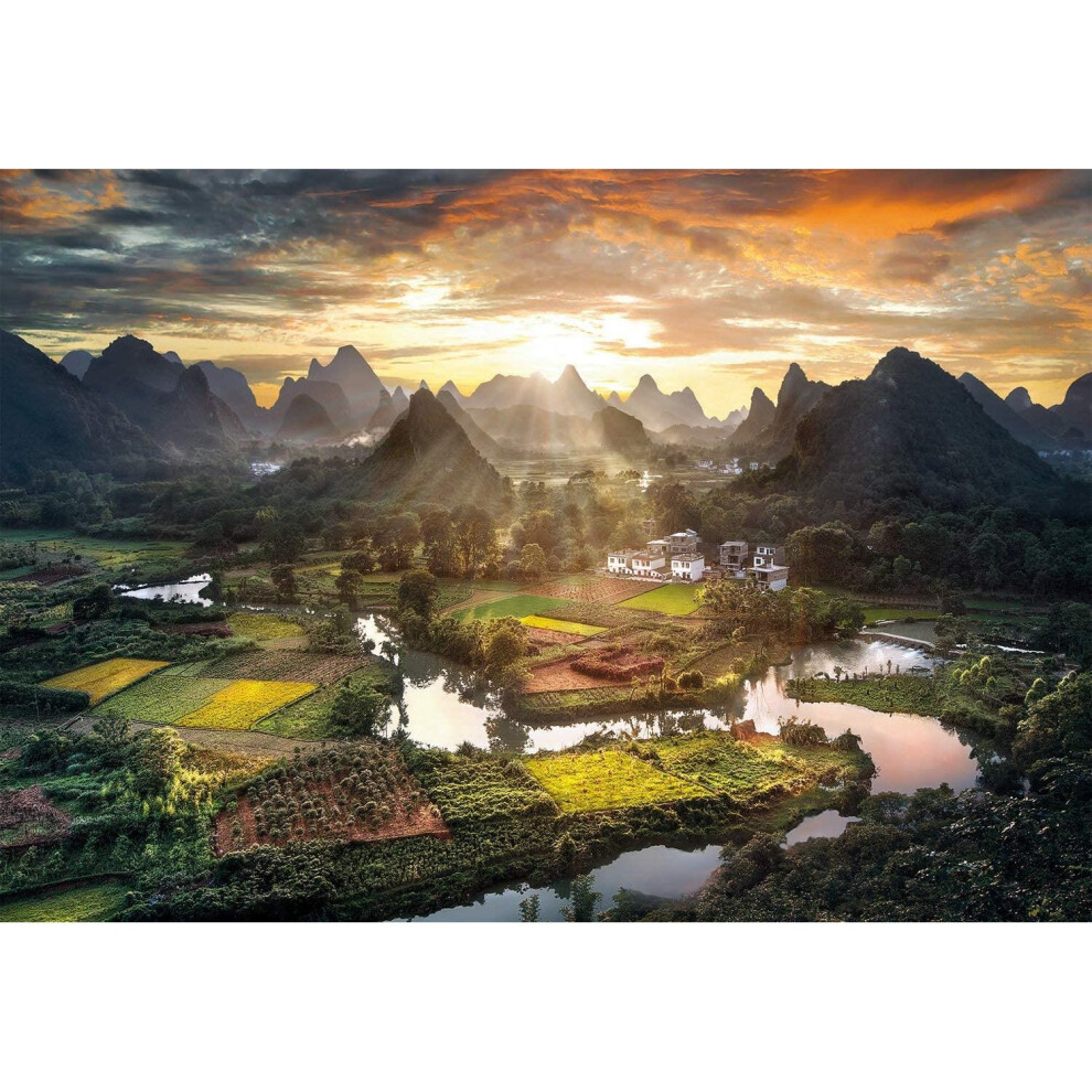 Clementoni View of China High Quality Jigsaw Puzzle (2000 Pieces)