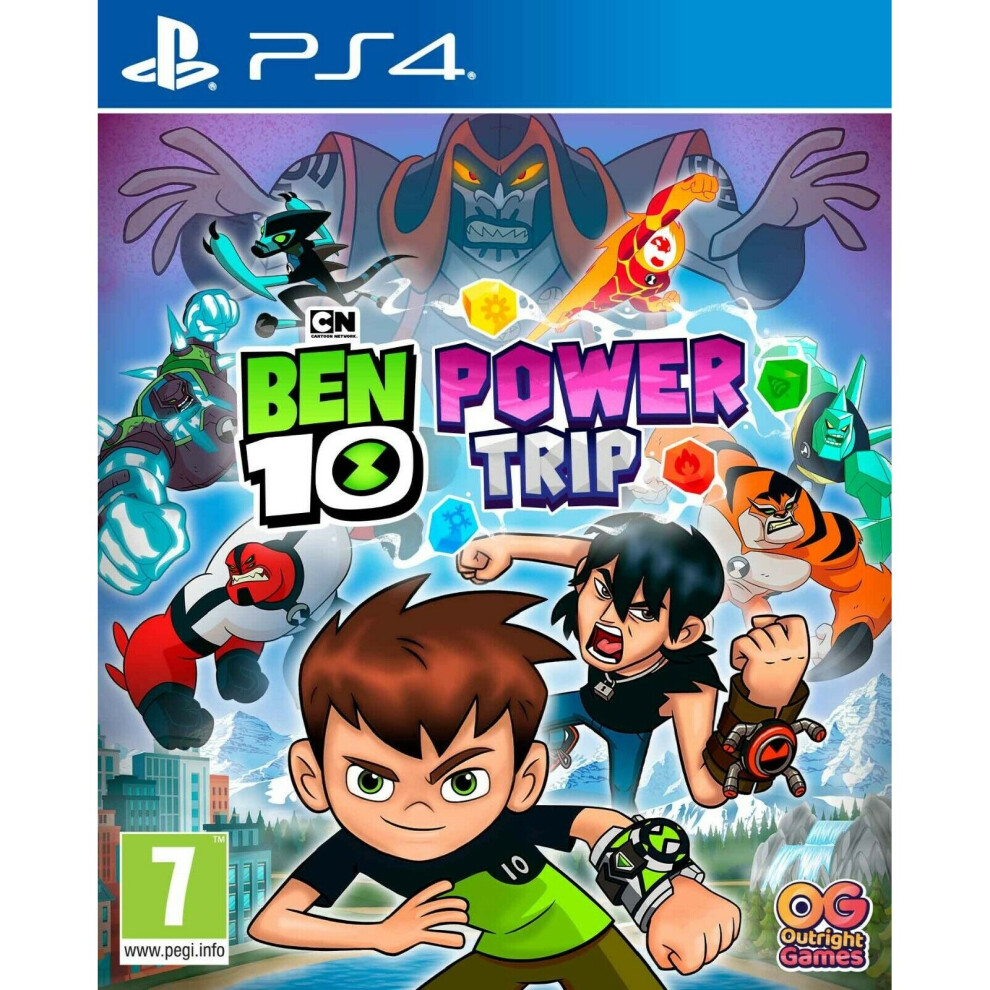 Ben 10: Power Trip for Sony Playstation 4 PS4 Video Game-image-OPC-P7TPFCG-NEW