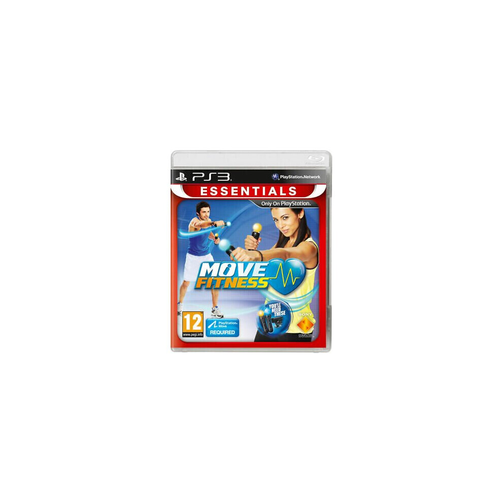 Move Fitness Essentials for Sony Playstation 3 PS3 Video Game