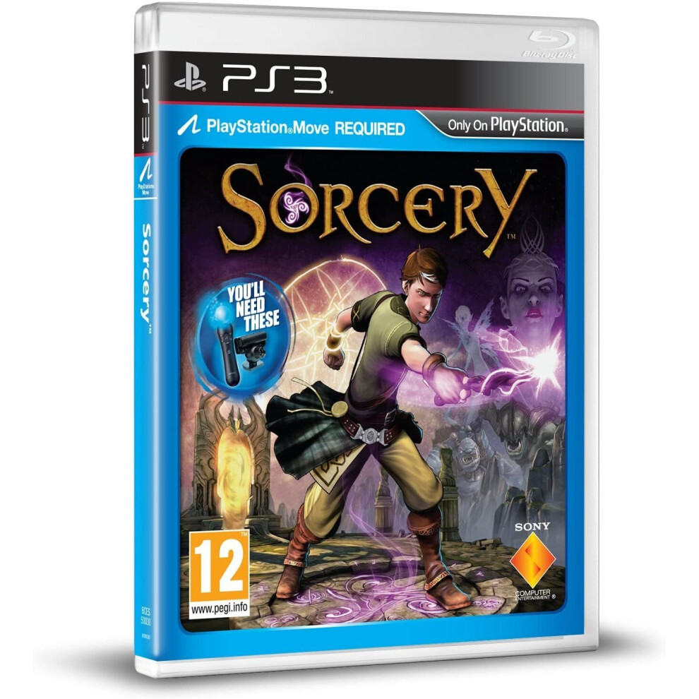 Playstation Sorcery - Move Compatible For Sony 3 Ps3 Video Game