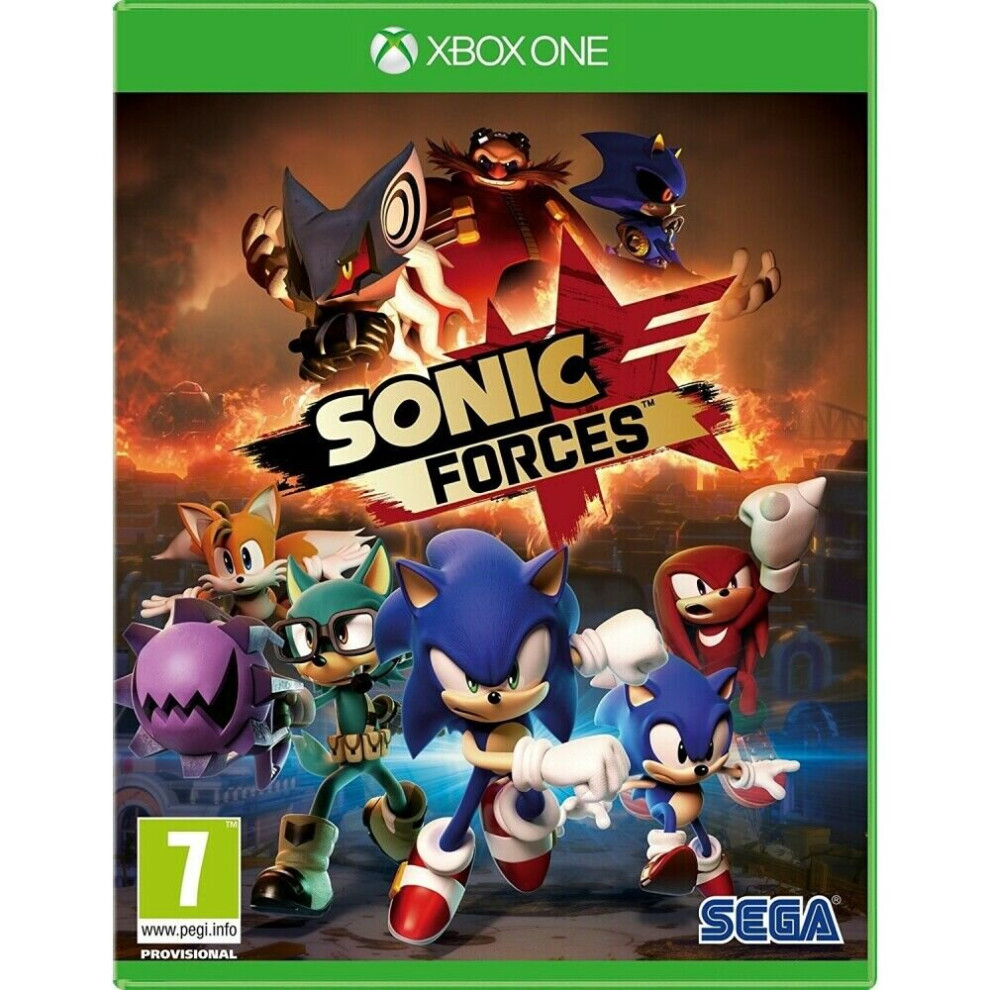 Sonic Forces For Microsoft Xbox One Video Game 5055277029495