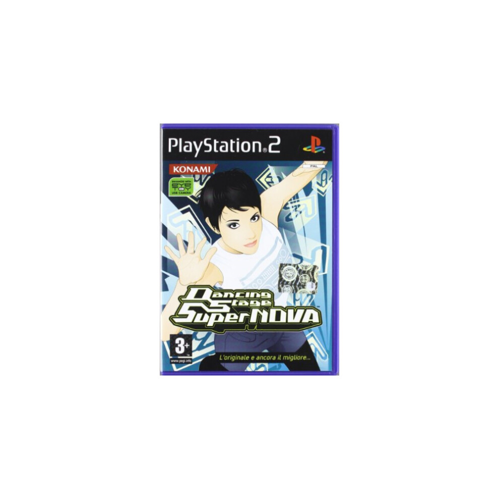 Dancing Stage Supernova Italian Box - English In Game For Sony Playstation 2 Ps2 Video Game 4012927120590