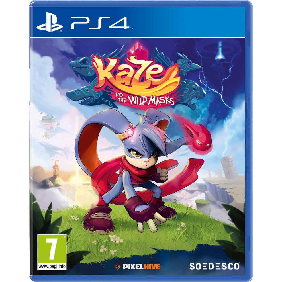 Kaze And The Wild Masks For Sony Playstation 4 Ps4 Video Game 8720153839990