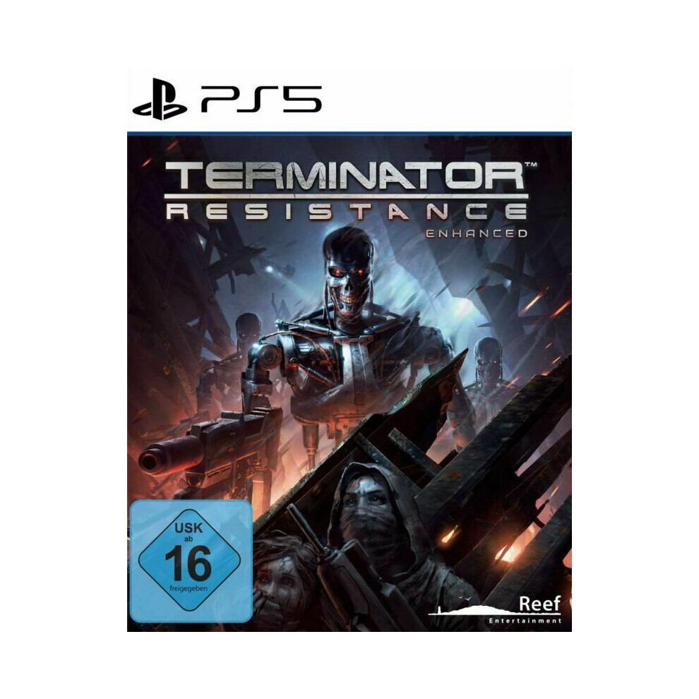Terminator: Resistance Enhanced German / Ps5 For Sony Playstation 5 Ps5 Video Game 5060112433498