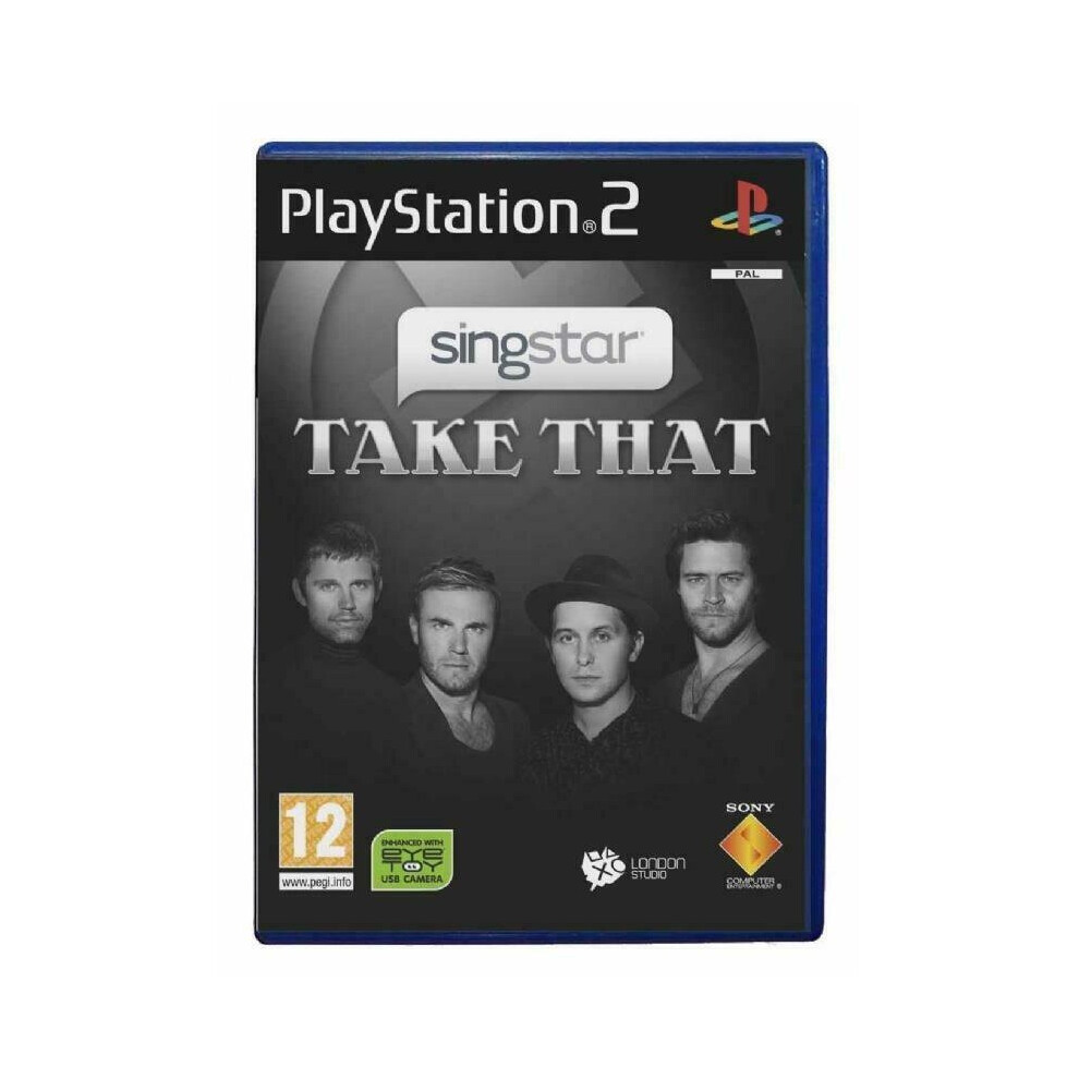 Playstation Singstar Take That Solus For Sony 2 Ps2 Video Game