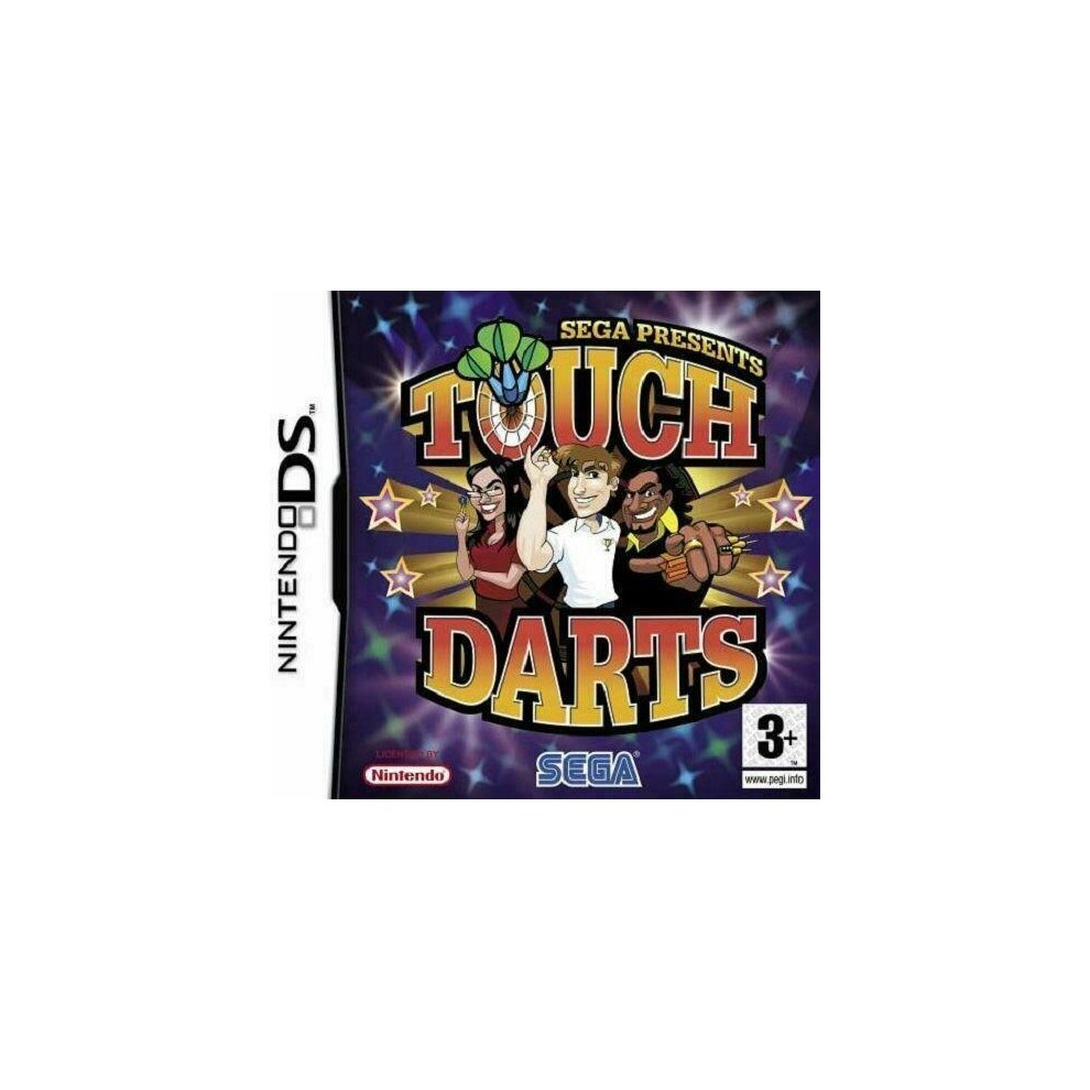 Sega Presents Touch Darts Italian Box - Multi Lang In Game for Nintendo DS Video Game-image-OPC-P7TPFB8-NEW