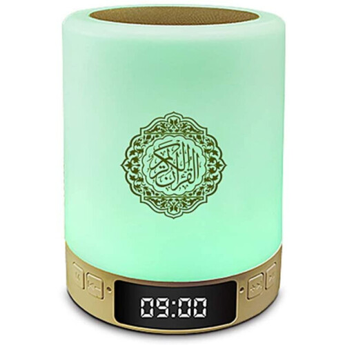 Bluetooth Quran Classic Speaker LED Night Light APP Controlled AZAN Clock Speaker