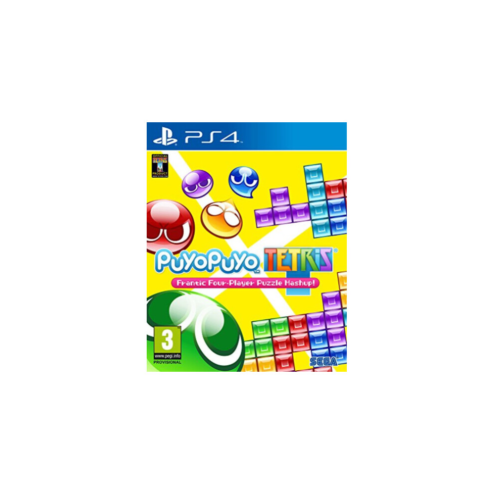 Puyo Puyo Tetris Italian Box For Sony Playstation 4 Ps4 Video Game 4020628817183