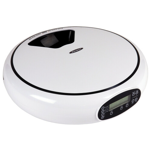 Koolatron Pet Fedder with Voice Message Automatic Lentek Five Meal