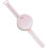 (Pink) Wrist Mirror Without Leaf Fan USB Mute Watch Fan 1