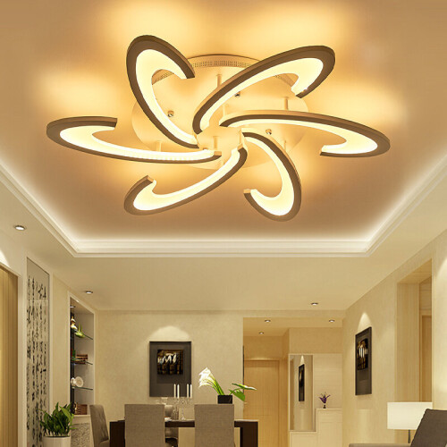 Living And Home (Dimmable) Crystal LED Ceiling Light Modern Pendant Chandelier Lamp 2
