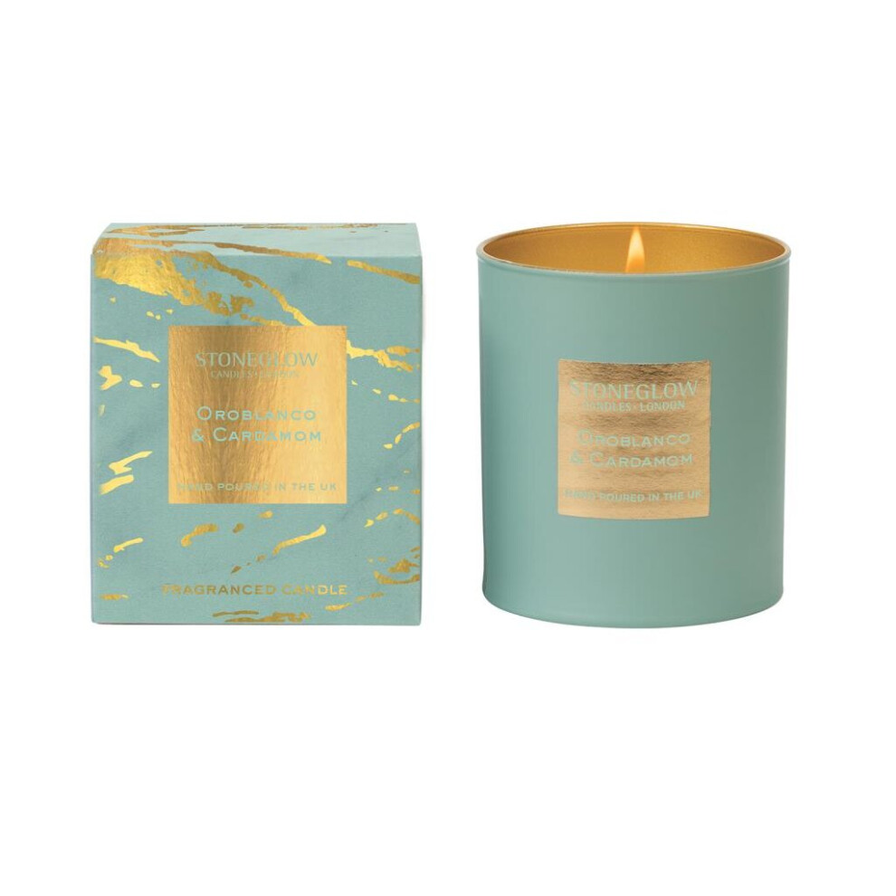 Stoneglow Candles Luna Tumbler Candle - Oroblanco & Cardamom