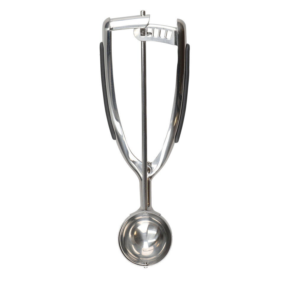 Kitchenaid Cookie / Ice Scoop With Trigger, Dishwasher Safe Kitchen Gadget - Stainless Steel Cream