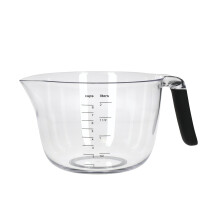 KitchenAid Mixing and Measuring Bowl with Handle, 8-Cup (2 Litre) Capacity, Dishwasher Safe - Black