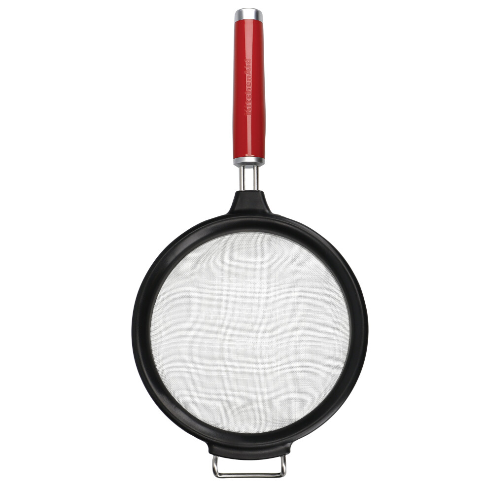KitchenAid Strainer, Stainless Steel Mesh Sieve  Empire Red