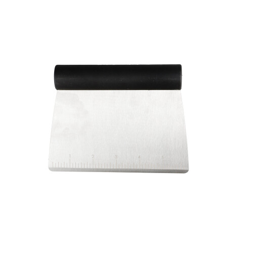 KitchenAid KitchenAid Stainless Steel All-Purpose Scraper, Dishwasher Safe Dough Cutter and Scraper  Black 1