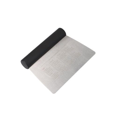 KitchenAid KitchenAid Stainless Steel All-Purpose Scraper, Dishwasher Safe Dough Cutter and Scraper  Black 2